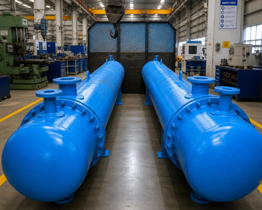 U-Tube Bundle Heat Exchanger from M.R brochure
